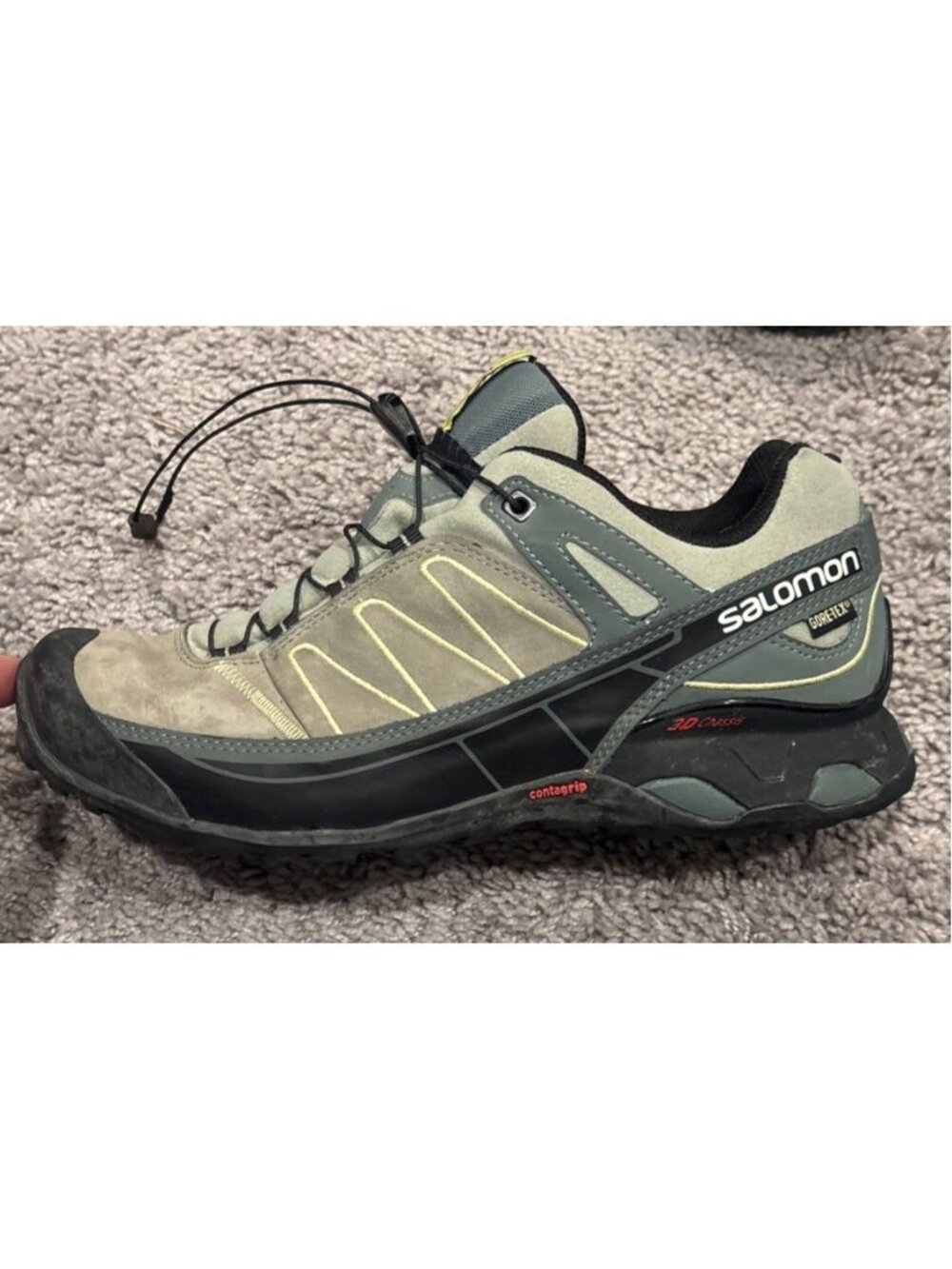 Salomon Gore Tex Contragrip 3D Chassis Women’s Size 8.5